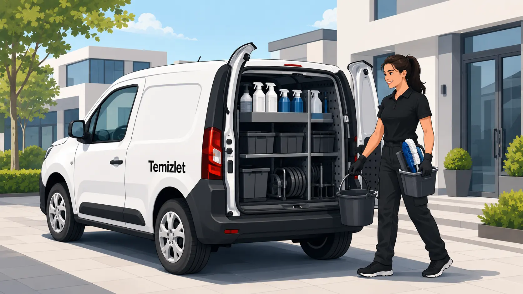 Temizlet mobil hizmet ağı ve uzman ekibi
